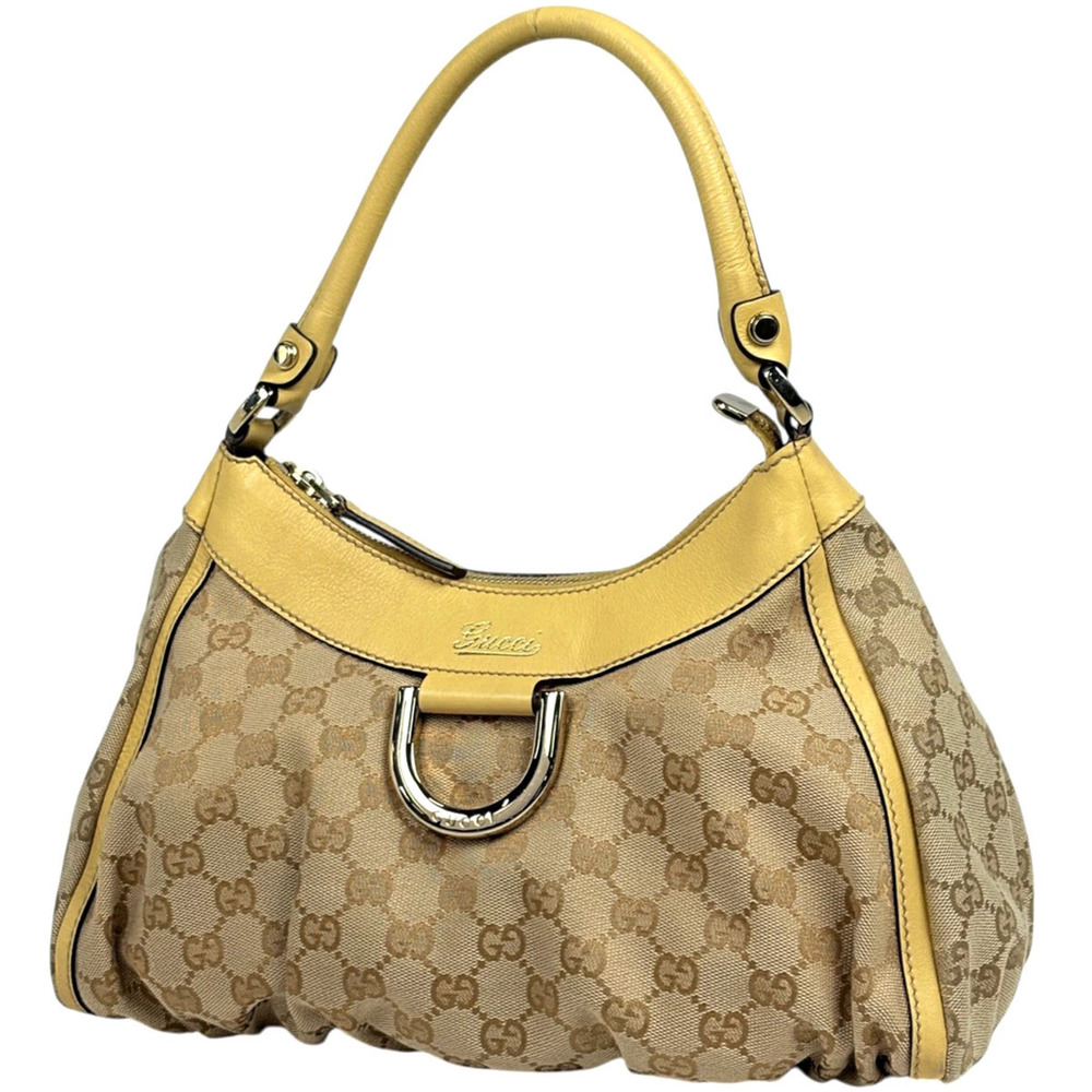 Gucci shoulder bag GG canvas Beige Cream